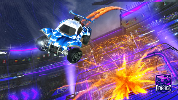A Rocket League car design from dillwill23
