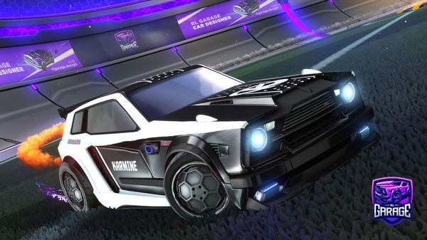 A Rocket League car design from Cao_uchiwa