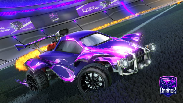 A Rocket League car design from muchtarrl