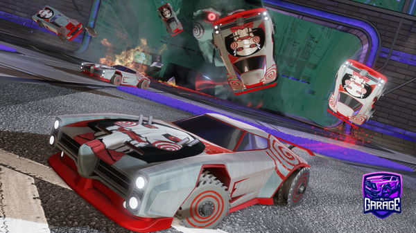 A Rocket League car design from muskurd