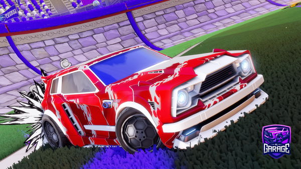 A Rocket League car design from yupyuppep