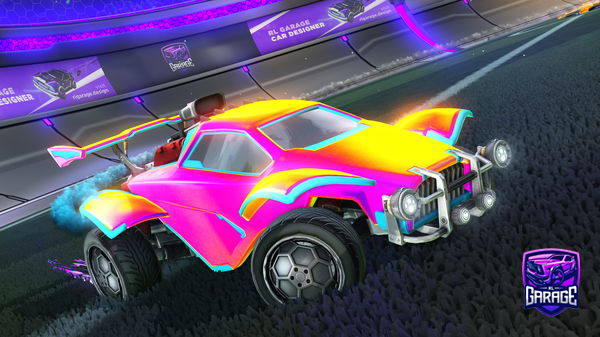 A Rocket League car design from Colisaab