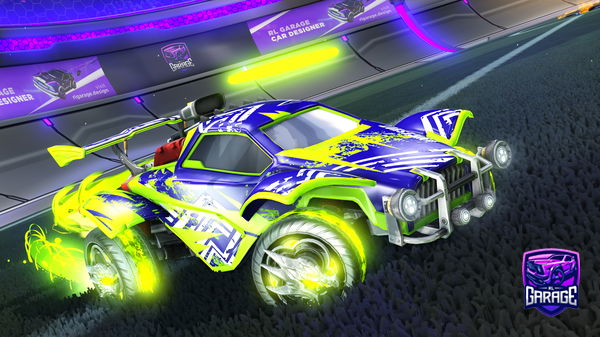 A Rocket League car design from quollguy36