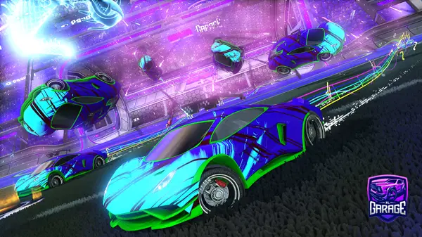 A Rocket League car design from Scyth5436