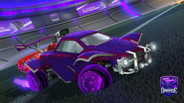 A Rocket League car design from DoomChipmunk