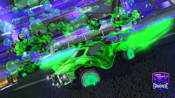 A Rocket League car design from ravi666