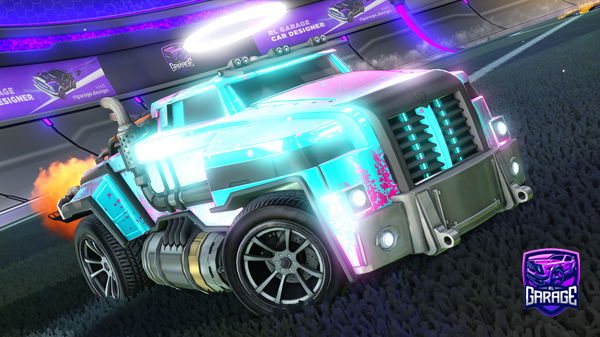 A Rocket League car design from BuisnessChips