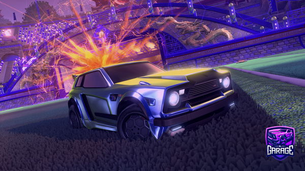 A Rocket League car design from ScaryXLL