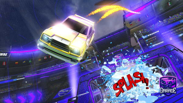 A Rocket League car design from ZIZOVP