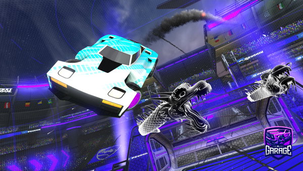 A Rocket League car design from god_shot12