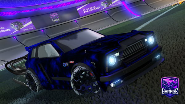 A Rocket League car design from IHazKrabz4U
