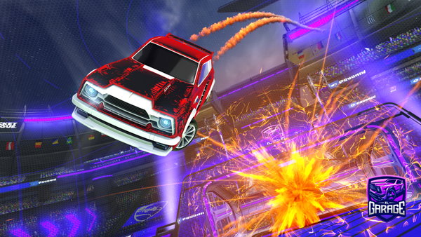 A Rocket League car design from LoGiKrEEz