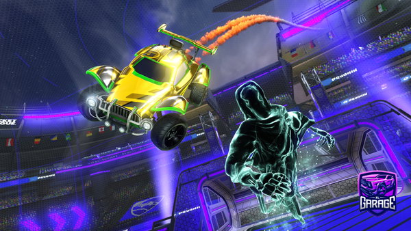 A Rocket League car design from qMessi