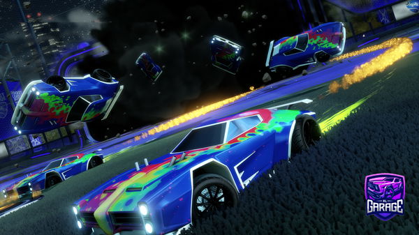 A Rocket League car design from Lucaeujskdjejnr