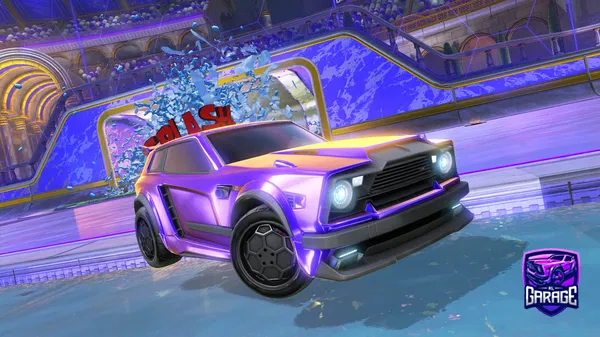 A Rocket League car design from CollinWagner