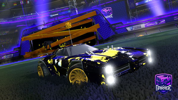 A Rocket League car design from R00STERXx4