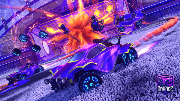 A Rocket League car design from whiteoctane12345