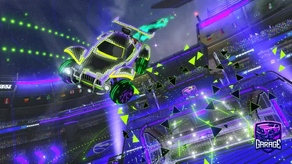 A Rocket League car design from scudy112