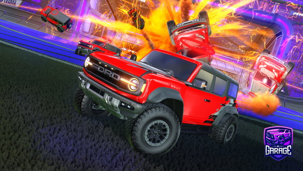 A Rocket League car design from KILLGAM345