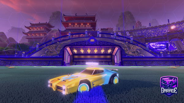 A Rocket League car design from Vellamoon