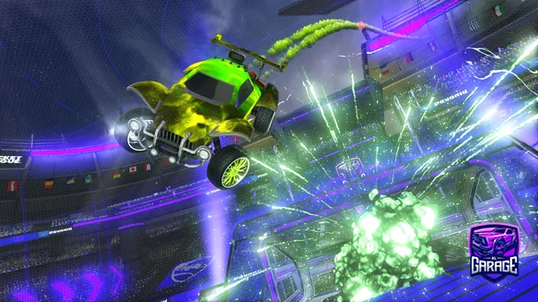 A Rocket League car design from Limyo