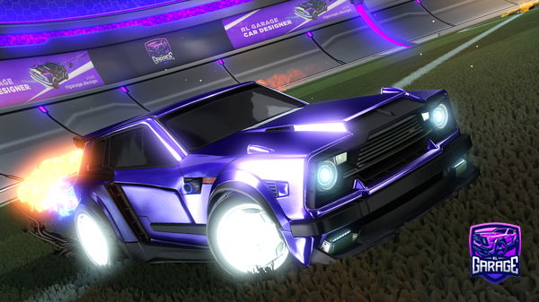 A Rocket League car design from tide_rll