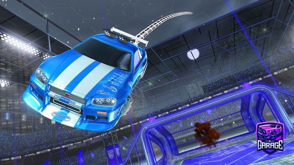 A Rocket League car design from LandoGoat187