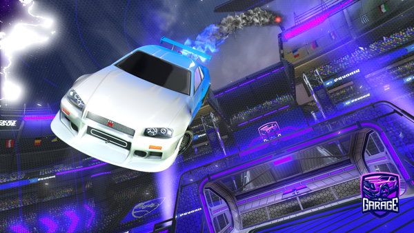 A Rocket League car design from One_Eye_Ghoul_19