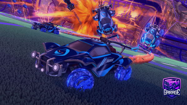 A Rocket League car design from WaterM3lon