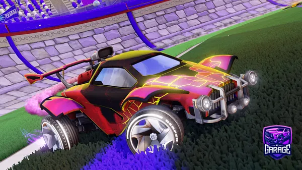 A Rocket League car design from akosheyy