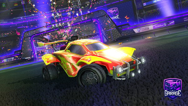 A Rocket League car design from TheGodlyGamer