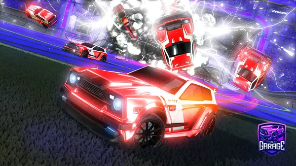 A Rocket League car design from PulseTom