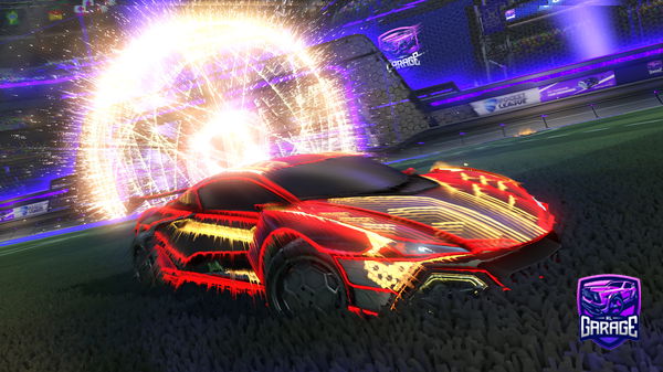 A Rocket League car design from VicMc