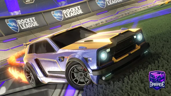 A Rocket League car design from TORNAYYDO