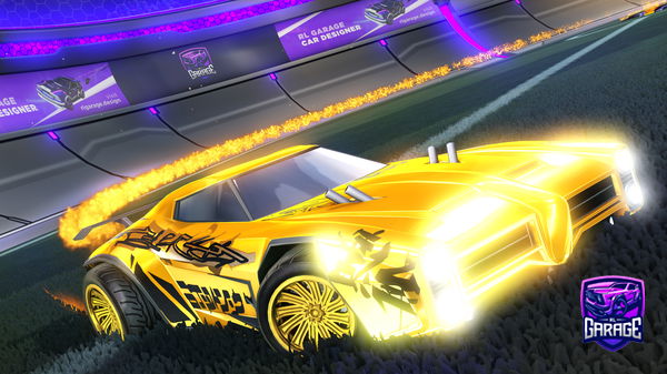 A Rocket League car design from chlls