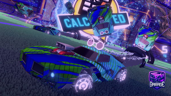 A Rocket League car design from Pandumakesnicecar
