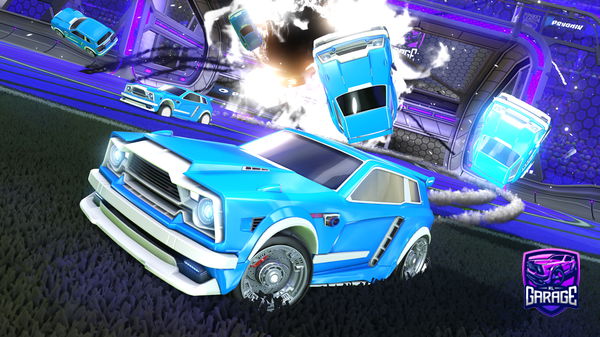 A Rocket League car design from owestein
