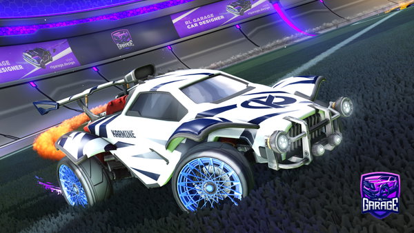 A Rocket League car design from Azvix_t_ez_-