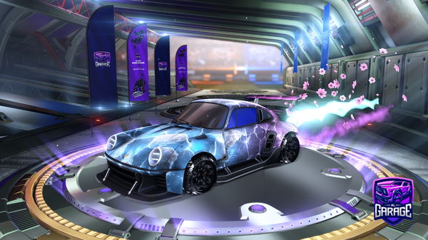 A Rocket League car design from puppetlegs