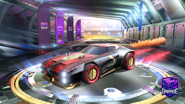 A Rocket League car design from GT-ROUSH