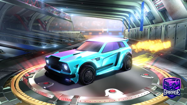 A Rocket League car design from J3LTE