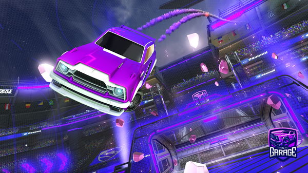 A Rocket League car design from Kart334ToFast4