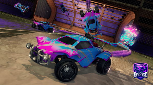 A Rocket League car design from turreyman300