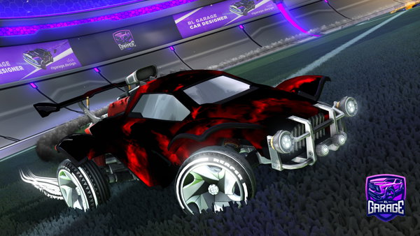 A Rocket League car design from miniiiiii