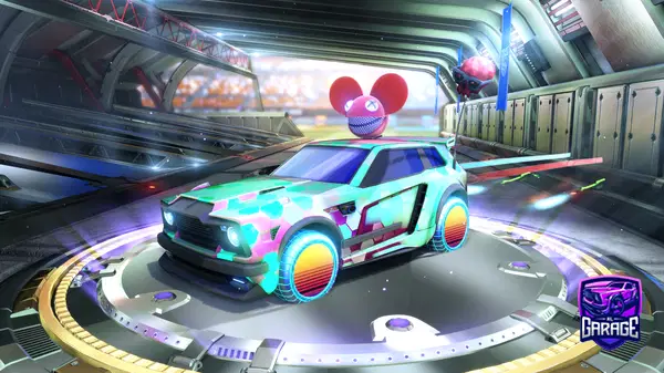 A Rocket League car design from Rudypatootie_201