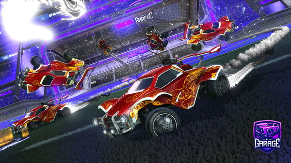A Rocket League car design from Dogwater793