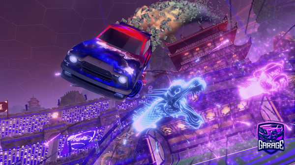 A Rocket League car design from Dragusin