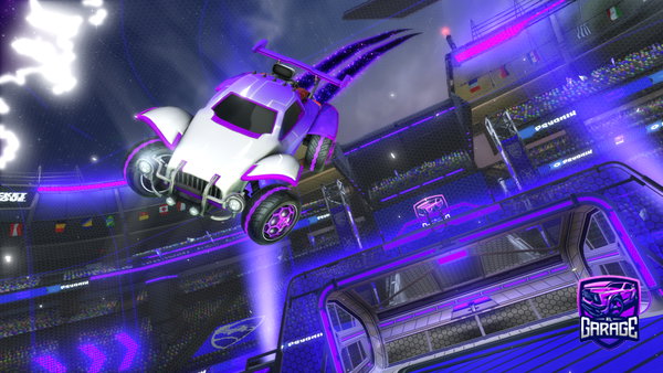 A Rocket League car design from Pistolvr