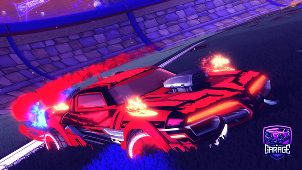 A Rocket League car design from Brosas79