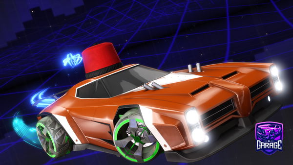 A Rocket League car design from Drifty569_